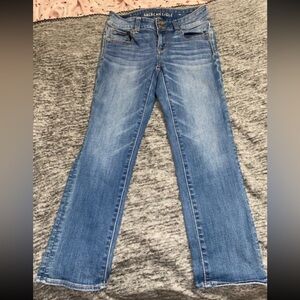 American Eagle Outfitters Stretch Blue Jeans